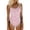 Pink, variant on Delconic Women One Piece Swimsuit Polka Dot Print Scoop Neck Adjustable Side Ties Bathing Suit for Beach Pool Swimwear