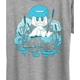 thumbnail image 3 of Pokémon - Quaxly Pond Scene  - Women's Short Sleeve Graphic T-Shirt, 3 of 5