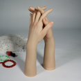 thumbnail image 3 of 1 par de práctica profesion de silicona de tamaño natural modelo de maniquí femenino para uñas acrílicas, exhibición , decor Macarena Maniquí Display Hands, 3 of 8