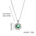thumbnail image 4 of Sonducket Collar de mujer Cadenas colgantes de cristal de metal Collares ajustables Decoración de cuello Decoraciones Novia Joyería para regalo ers Ropa, zapatos y accesorios Miscelánea Blanco Sonducket AP014417-04, 4 of 6