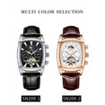 thumbnail image 4 of Ladies / Men's Automatic Wrist Watch Self-Wind Mechanical Watch,Luminous Display (Brown), 4 of 6