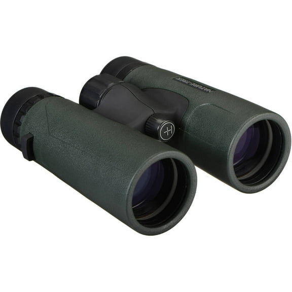 Hawke Sport Optics 10x42 Nature-Trek Water Proof Roof Prism Binocular with 5.8 Degree Angle of View, Green