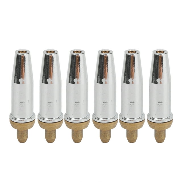 Cabezal de pistola de corte, 10 piezas Boquilla de corte de gas Boquilla de corte de acetileno Boquilla de corte Parte superior de la línea