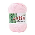 thumbnail image 3 of Hwkond Chunky Yarn Up to 50% off Colorful Hand Knitting 50g Knitting Crochet Milk Soft kid Cotton Wool Yarn,(Light Pink), 3 of 6