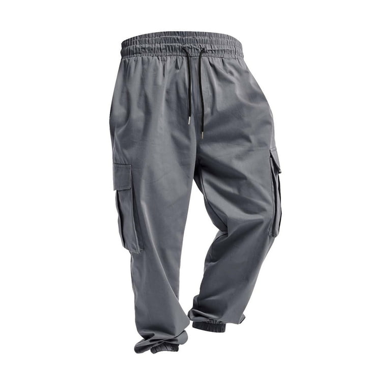 PEJINTRY Clearance today Deals 100 Percent Cotton Joggers Men 2xl Tall Mens Sweatpants Pants for Men Fashion Tights Men Sweatpants Men s Tall Wlind Pants for Men Walmart