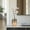 Clear, variant on Modern Glass Vase with Dipped Finish - Elegant Home & Office Decor - Handcrafted Decorative Centerpiece for Living Room, Bedroom, or Workspace - Stylish Accent Vase - 19" Green