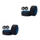 thumbnail image 4 of Greeniant VIARON, 2 piezas, cinta para manillar de bicicleta, correa para manillar de bicicleta, volante, caña de pescar, envoltura, piezas de repuesto, Azul negro 2piezas Greeniant  CBP441825, 4 of 5