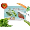thumbnail image 2 of Chinese Painted or King Quail Christmas Glass Cutting Board Large, 2 of 2