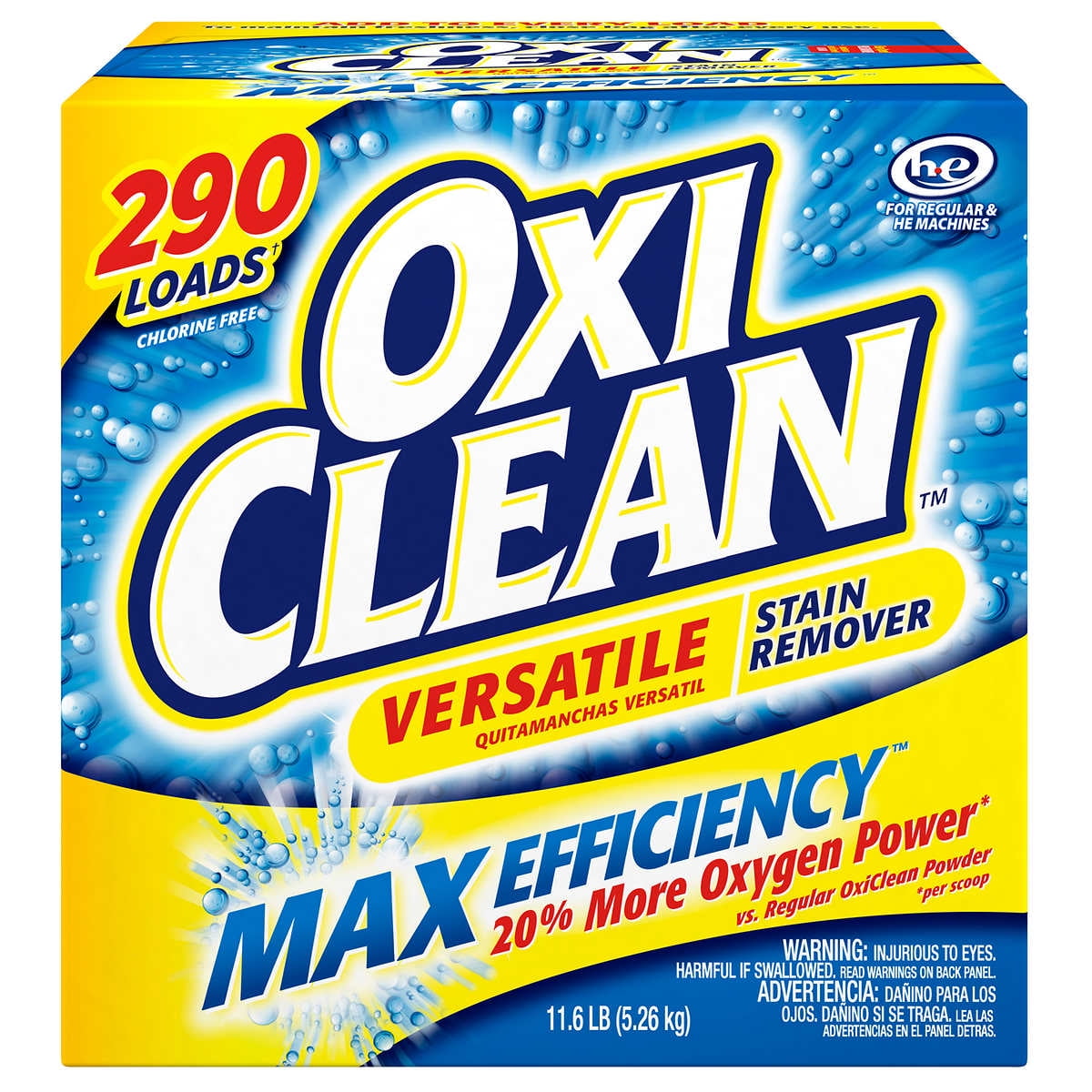 OxiClean Max Stain Remover 290 Loads