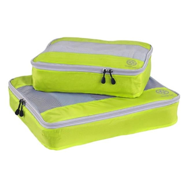 Ultra-Lite Packing Cube 2 Piece Set, Neon Yellow