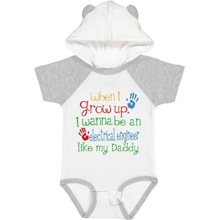 

Inktastic Electrical Engineer Like Daddy Gift Baby Boy or Baby Girl Bodysuit
