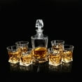 thumbnail image 3 of KANARS Whiskey Decanter Set, Crystal Liquor Decanter + 6 Old Fashioned Glasses, Gift for Christmas Thanksgiving Birthday, 3 of 5