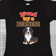 thumbnail image 4 of Inktastic Bernese Mountain Dog Lover Boys or Girls Baby Bodysuit, 4 of 5
