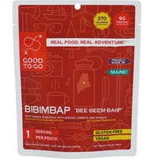 GOOD TO-GO Bibimbap - Single Serving | Dehydrated Backpacking and Camping Food | Lightweight | Easy to Prepare