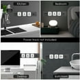 thumbnail image 3 of Yeacher Universal 3-Pin Track Sockets Power Track Socket Outlet Versatile Electric Mobile Track Socket Power Track Adapter, 3 of 8