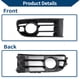 thumbnail image 5 of Cubierta de Rejilla de Luz Antiniebla Frontal Inferior para VW Polo 2001-2005 Negro ABS 1 Pc Frontal Derecho, 5 of 6