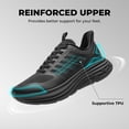 thumbnail image 6 of NORTIV 8 Men's Slip On Walking Running Cushioning Shoes Hands Free ActiveFloat Non Slip Athletic Gym Workout Jogging Outdoor Comfortable Sneakers, 6 of 7