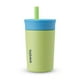 thumbnail image 1 of Owala Vaso de acero inoxidable con aislamiento para niños con pajita flexible resistente a derrames, fácil de limpiar, botella de agua para niños, ideal para viajes, apto para lavavajillas, 12 onzas,, 1 of 5