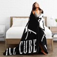 thumbnail image 3 of ICES Cube Blanket Throw Bedding Room Decor Flannel Blankets for Bed Sofa Warm Blankets 40"x30", 3 of 6