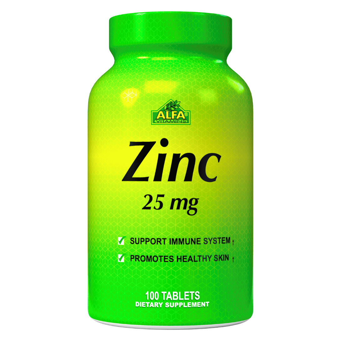 Zinc Gluconate 50 mg Immune System support & healthy skin 100
