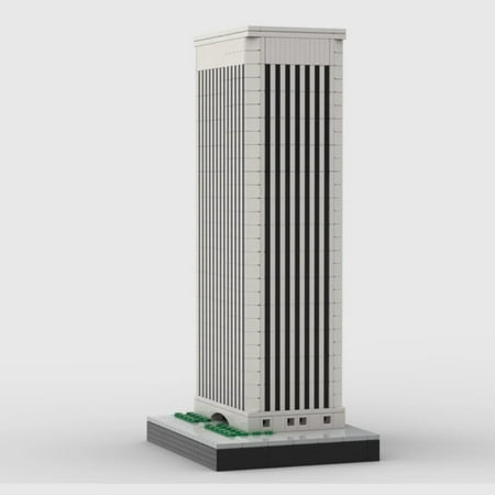 MOC-52440 Torre Picasso Modular Building Blocks Set Skyscraper MOC Bricks Toys 1:650 Model 1769pcs