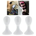 thumbnail image 1 of 3 Pcs Support de Tête 16 Pouces pour Chapeau Foulard Modèle pour Maison, 1 of 5
