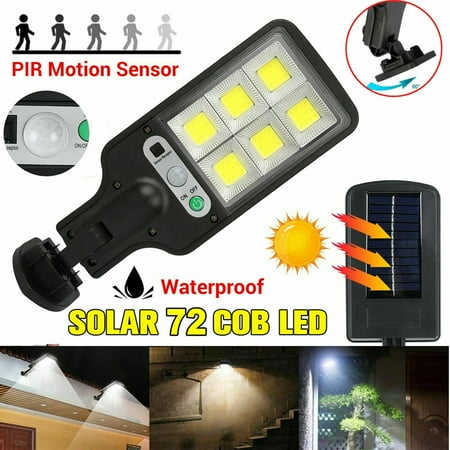 

1-20Pc 600W LED Solar Motion Sensor Light Bright Garden Outdoor Street Wall Lamp