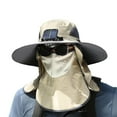 thumbnail image 1 of Chapeau de Pêcheur pour Hommes, Chapeau à Capuche avec Ventilateur Rafraîchissant, Protection Complète, 1 of 1