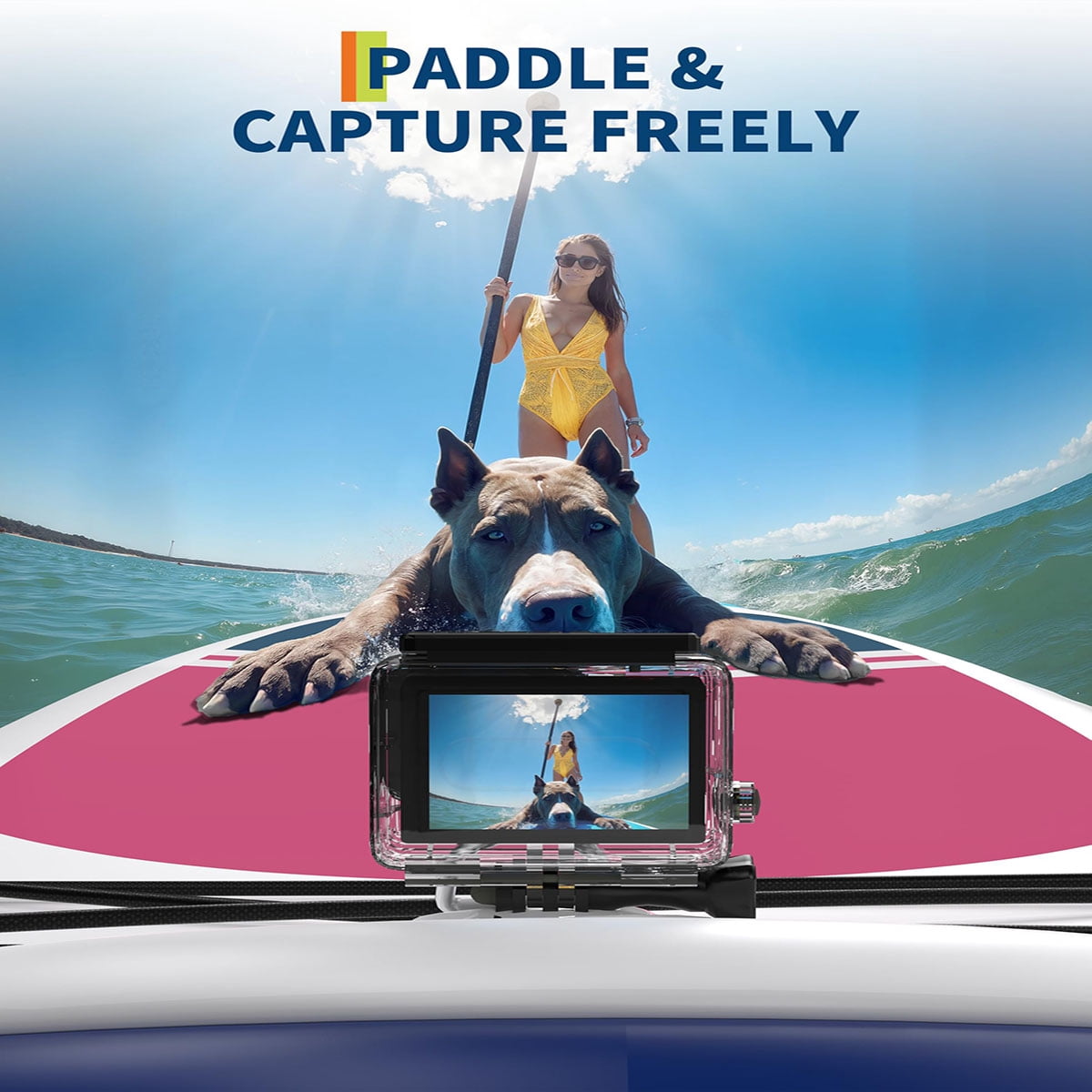 Danolapsi Inflatable Stand Up Paddle Board, 10'6"/11" Paddle Boards with Premium Accessories, Non-Slip EVA Deck, Ultra-Light Carry Bag Pump, SUP for Youth & Adults of All Skill Levels