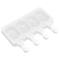thumbnail image 2 of Ice Bar , White Easy To Use Silicone   For Home For Kitchen 4-Grid Hexagonal, 2 of 8