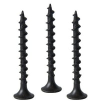 FASTENER TREE #6x1-3/8" Drywall Screws Coarse Thread Bugle Head, Carbon Steel, 100PCS