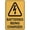 Warning Sign 4, variant on Caution Batteries Being Charged Reflective Aluminum Warning Sign 12 x 8 Inches - with Symbol, Weatherproof Signage for Indoor Outdoor Garage, Workshop Use