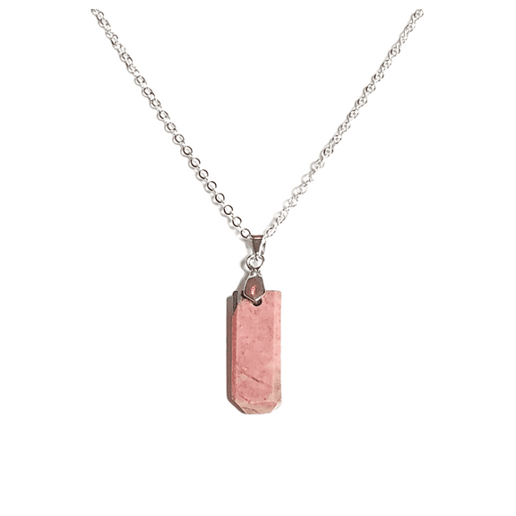 Small Rhondite Pendant Necklace