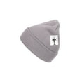 thumbnail image 2 of Top Headwear Solid Color Long Beanie, Light Grey, 2 of 5