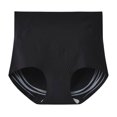 thumbnail image 2 of Elainilye Fashion Women's Thong Shapewear Ice Silk Shaping Shorts High Waist Shapewear Elastic Body Shaper Underwear,Black, 2 of 9