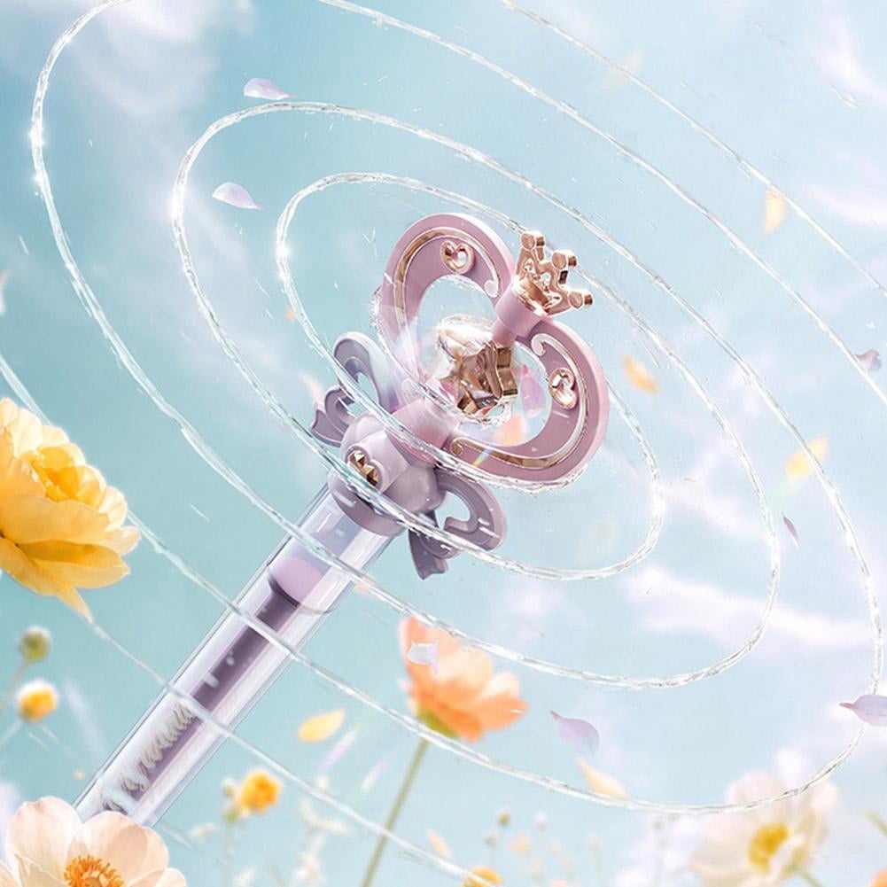 Firework Water Spray Toy, Fairy Wand Water Cannon, LED Water Blaster, Sprays Waters Like Fireworks, Waterr and Light Effects for Summer Pool, Backyard, Beach, Beach Parties - Pink