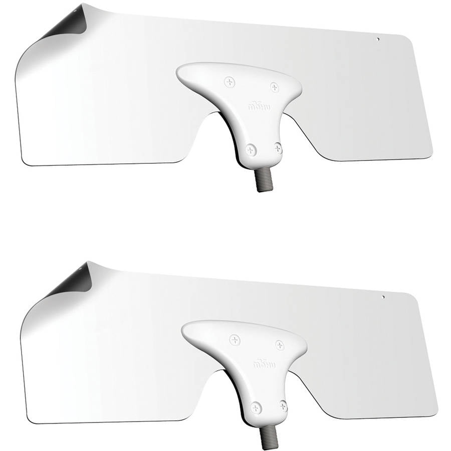 Mohu MH110716 Leaf Mini Thin Indoor HDTV Antenna, 2Pack