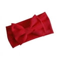 thumbnail image 3 of Ruanlalo Girls Kids Baby Bow Hairband Stretch Bowknot Head Wrap Headband Hearwear Pink, 3 of 5