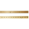 CHL77590 - Wooden Meter Stick Ruler, Natural Wood, 36 Inches by Charles Leonard
