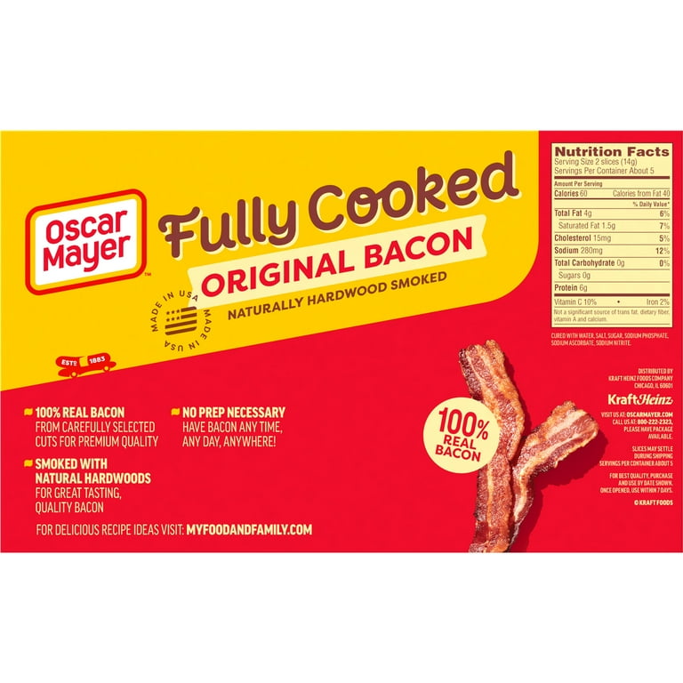 Oscar Mayer Bacon Nutrition Facts oscar-mayer-bacon-nutrition-facts