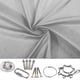 thumbnail image 3 of Sensory Indoor Swing for Children, Ideal for Yoga (gray) 1*2.8 m, 3 of 5