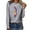 Gray, variant on Babysbule Tops for Women Women's Tops O-Neck Printing Long Sleeve Casual Loose Blouse T-shirt Tops