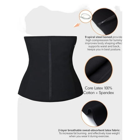 

Women Black Waist Trainers S