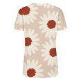 thumbnail image 5 of Dyfzdhu 250th Anniversary Usa Shirt T Shirts For Women Fashion Daily Casual V Neck Short Sleeve Tops Loose, 5 of 7