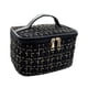 thumbnail image 5 of Estuche organizador de maquillaje con asa, neceser, bolso de almacenamiento portátil, bolsas de cosméticos, neceser de maquillaje para baño de mujer Negro Salvador Estuche de maquillaje, 5 of 10