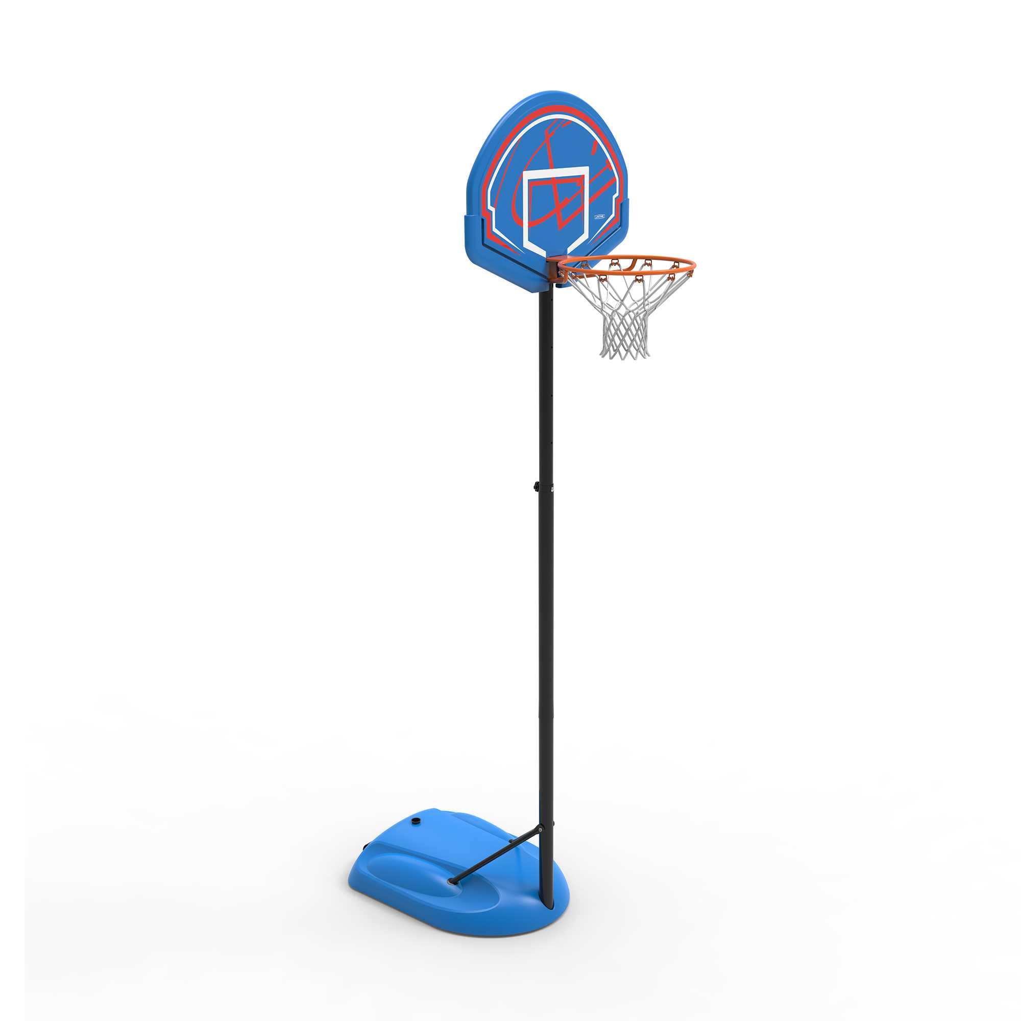 Lifetime 32-Inch Youth Impact Portable Basketball Hoop with Telescoping Adjustment & Youth Rim - Model 90909-Outdoor Play