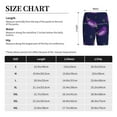 thumbnail image 5 of Rocae Eggplant for Men's Soft Sleep Pajama Shorts, Waistband and Pockets, 5 of 9