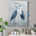 thumbnail image 4 of Heron Couple Vintage Canvas Print, Suitable for Living Room, Bedroom, Office, Dining Room, Bathroom, Farmhouse, 4 of 8