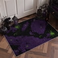 thumbnail image 3 of GENIMO 5'x7' Halloween Area Rug for Living Room, Washable Non Slip Soft Boho Celestial Indoor Rug for Bedroom Dining Room Home Office, Nebula Purple, 3 of 6