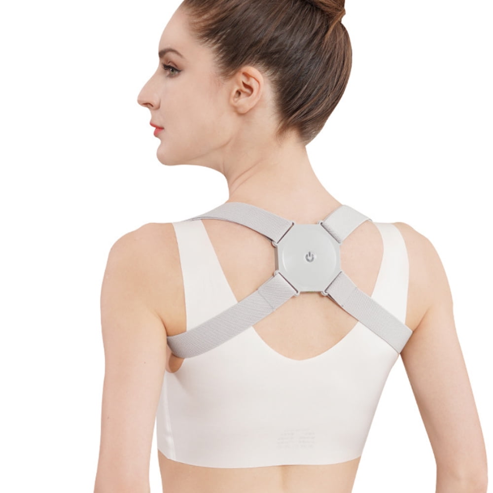 Aptoco Posture Corrector Women Invisible Back Brace for Shoulder Adjustable Relieve Discomfort Prevent Injury Posture Corset Support Belt